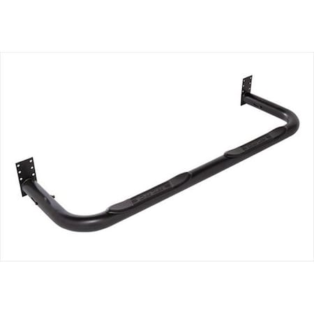 Dee Zee DEE ZEE 3700291 Nerf Bar; 3 In. Round Bend; Black D37-3700291